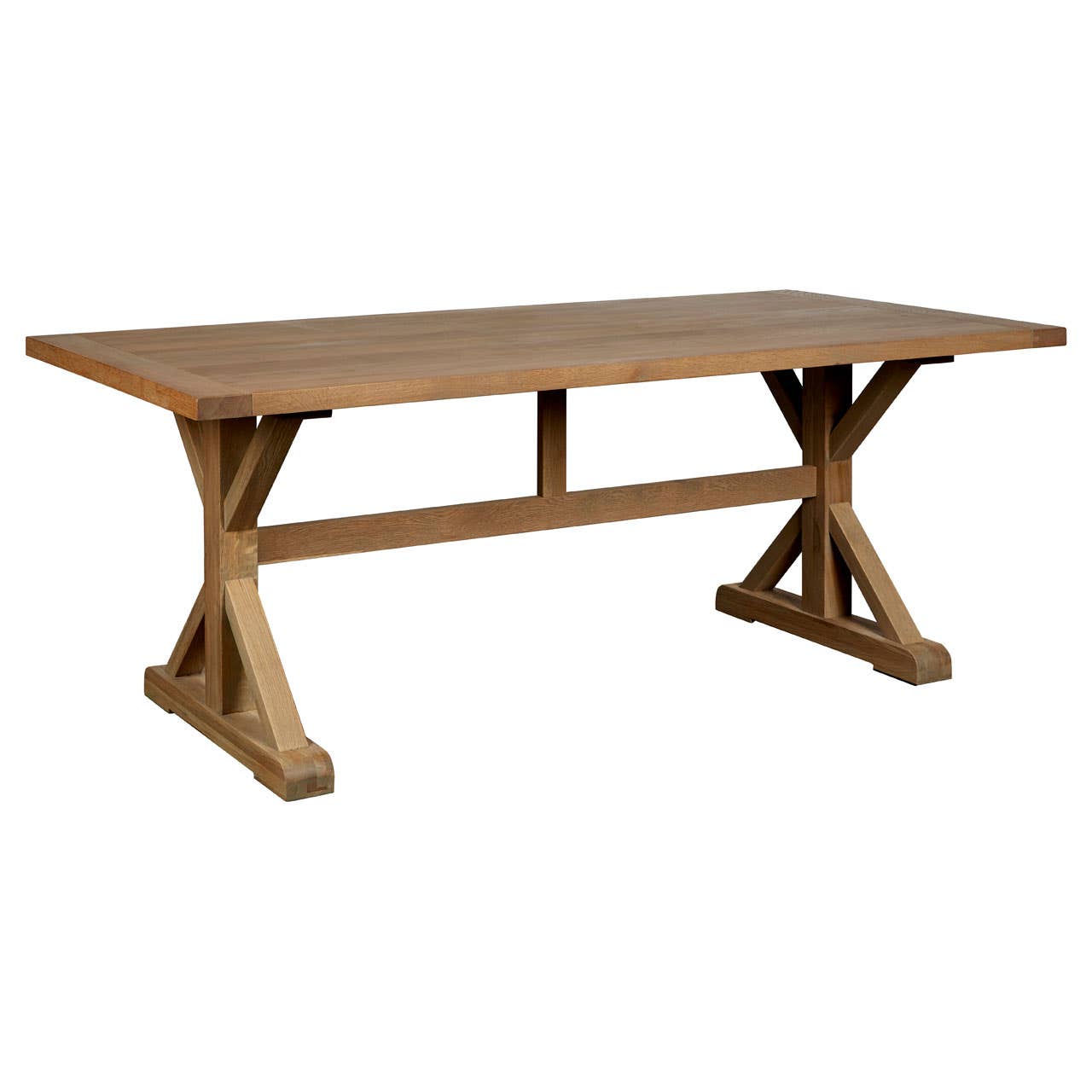 Lyon Aged Grey Dining Table