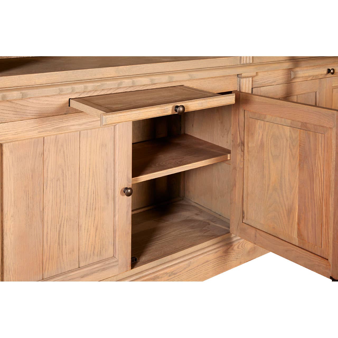 Lyon 3 Section Bookcase With Ladder
