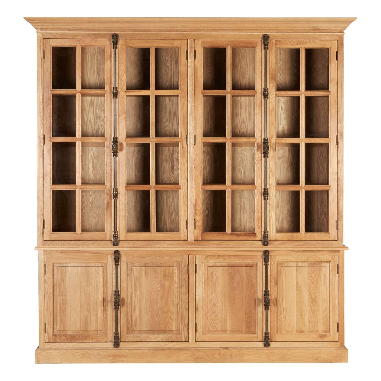 Lyon Cabinet With 6 Upper Shelves