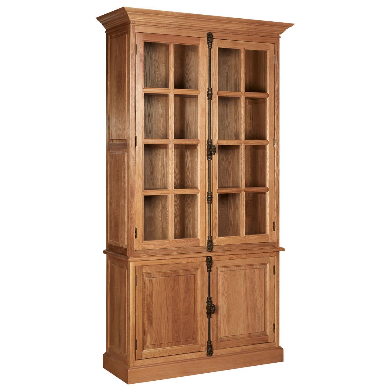 Lyon Cabinet With 3 Upper Shelves