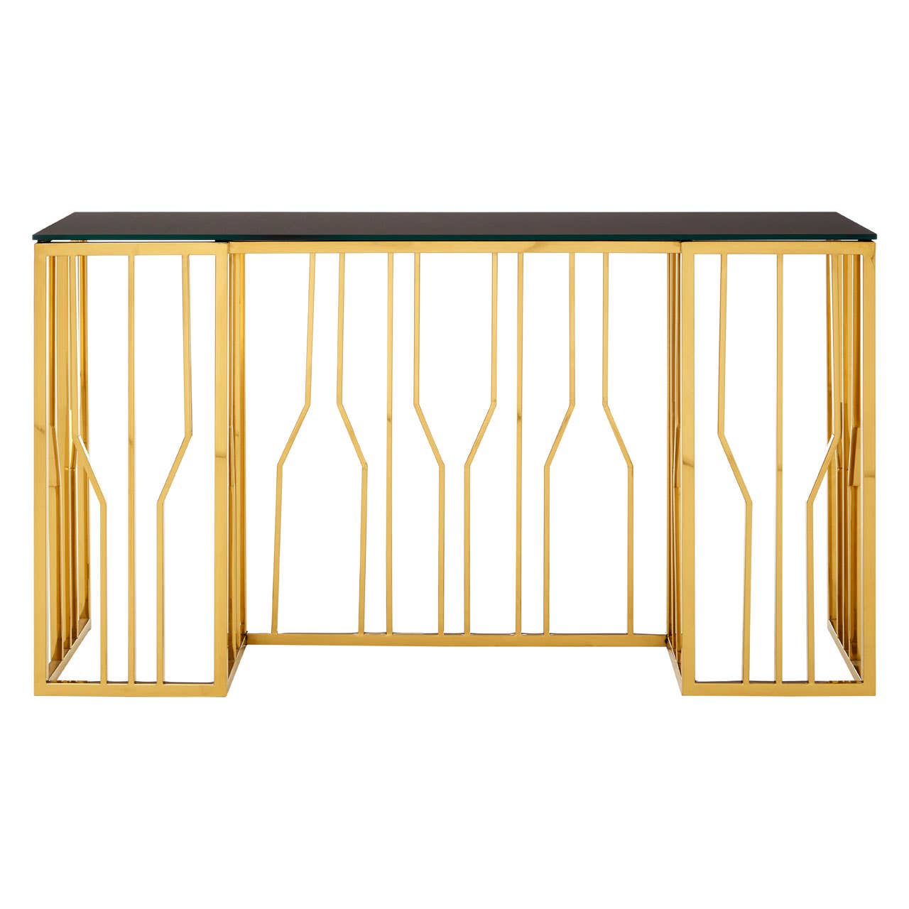 Alvaro Hexagonal Console Table