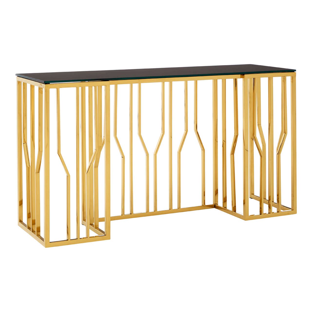 Alvaro Hexagonal Console Table