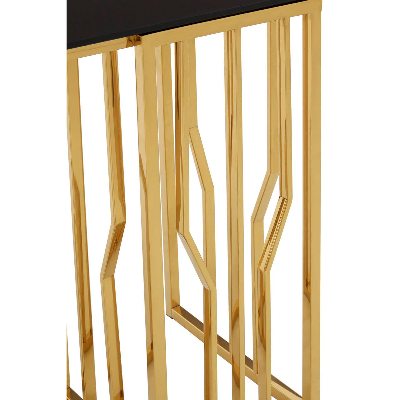 Alvaro Hexagonal Console Table
