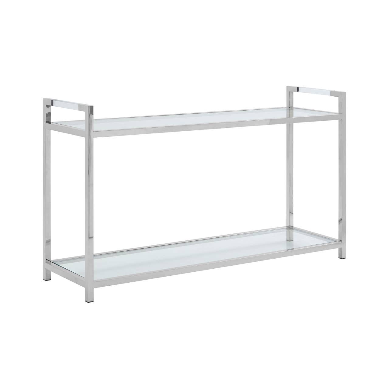 VOGUE TEMPERED GLASS CONSOLE TABLE