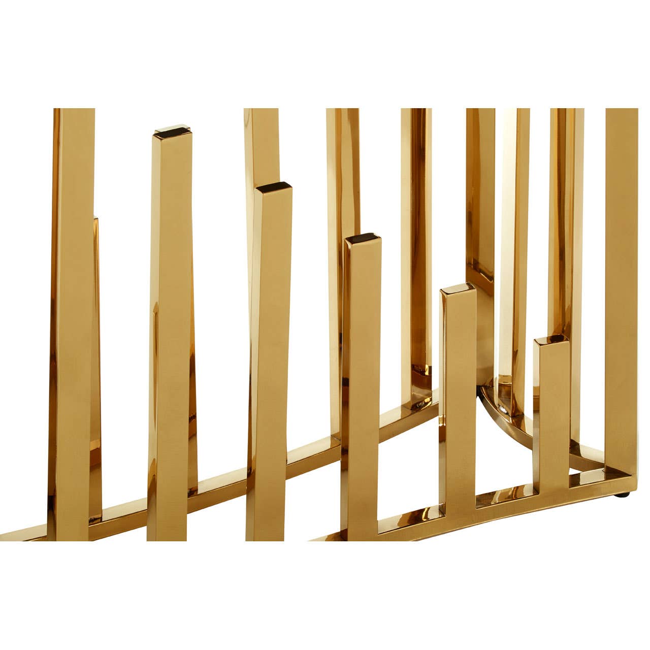 Eliza Gold Finish Console Table