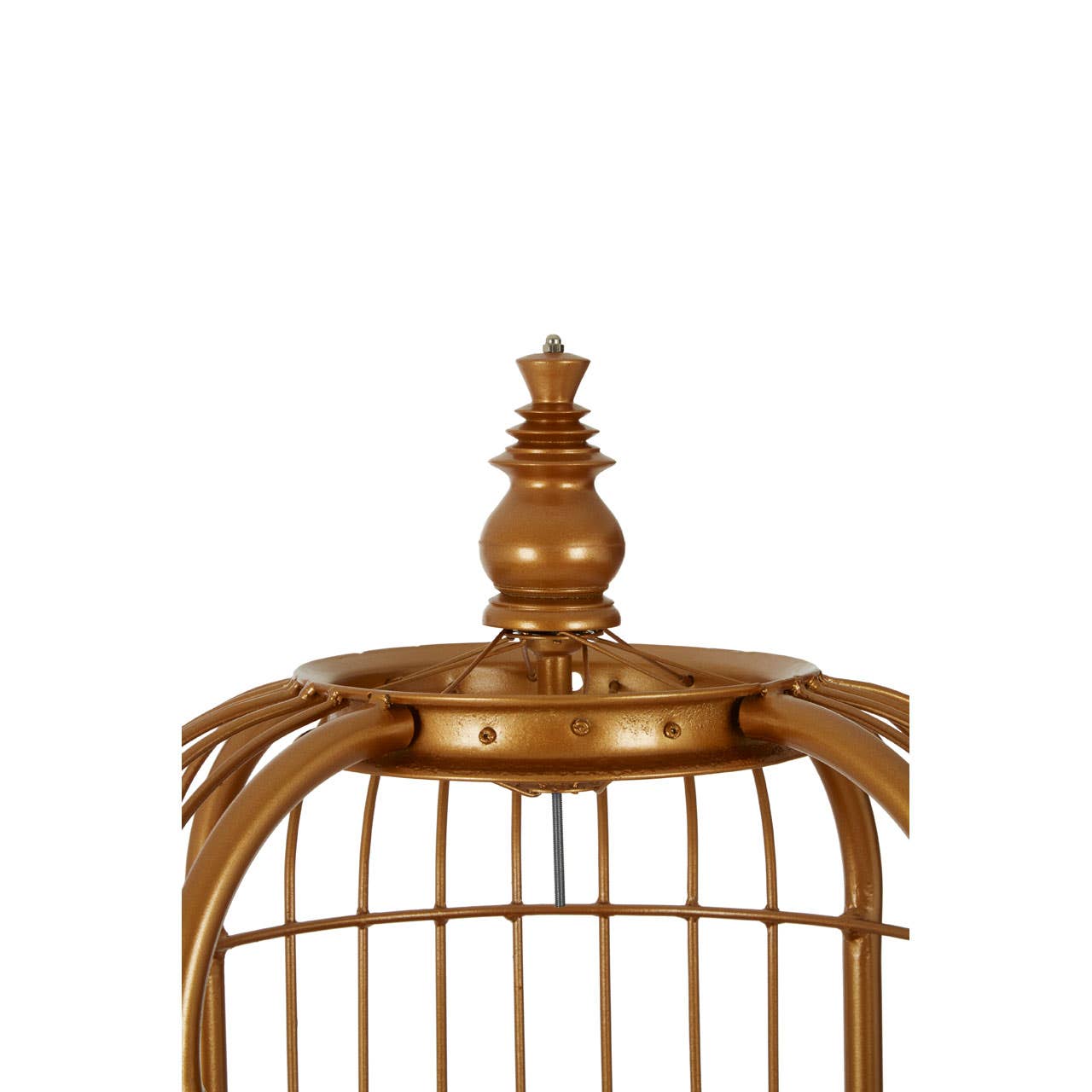 Mantis Small Gold Finish Birdcage Unit