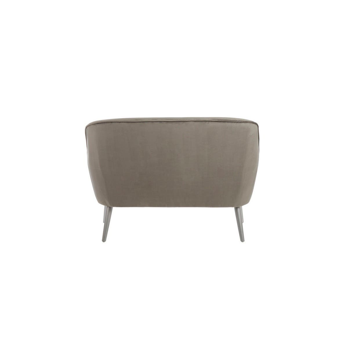 Louxor Grey Velvet Sofa