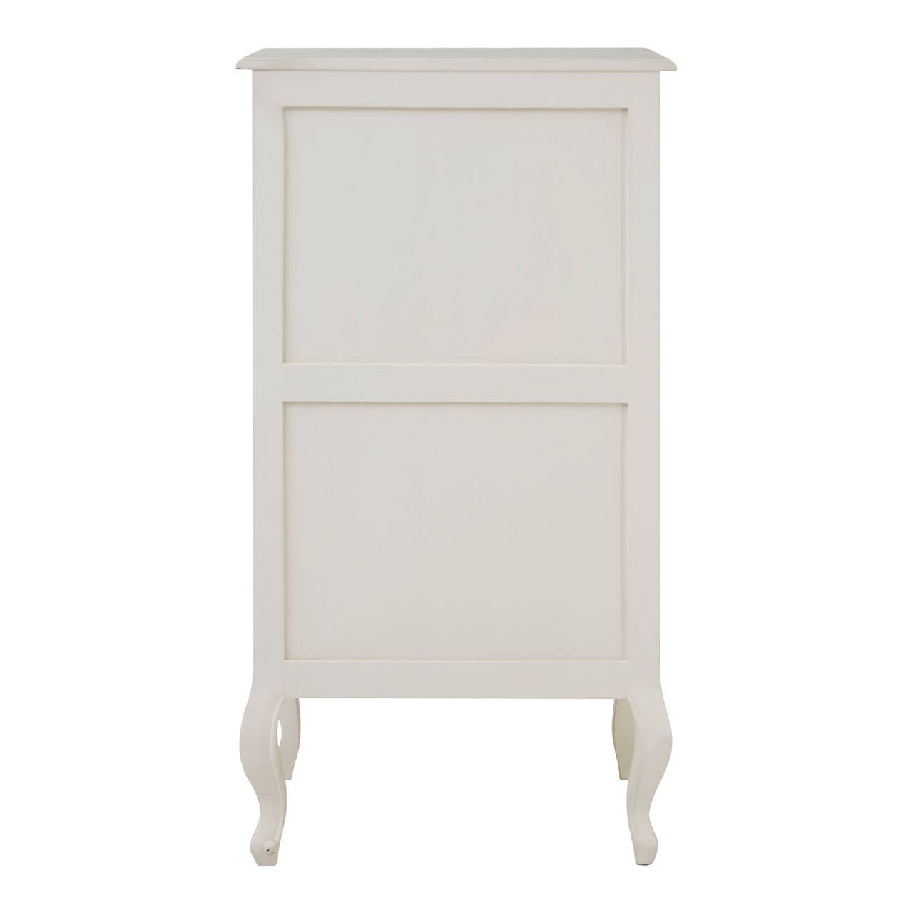 Loire 5 Drawer White Chest