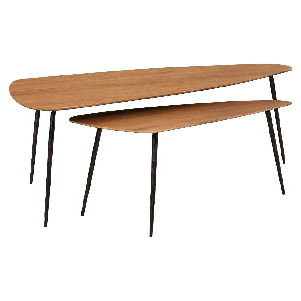 Elmo Set Of 2 Triangular Coffee Tables