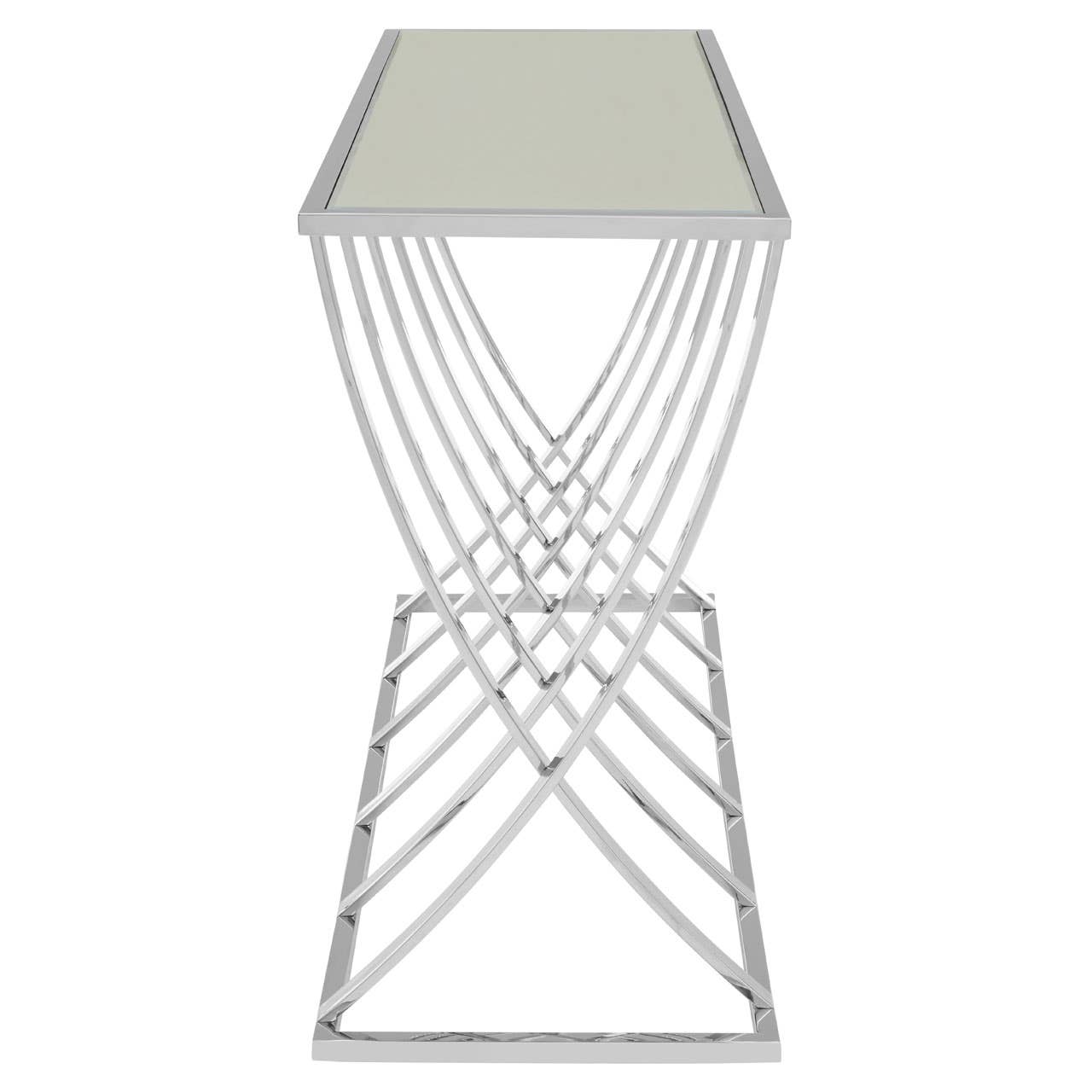Reena Silver Console Table