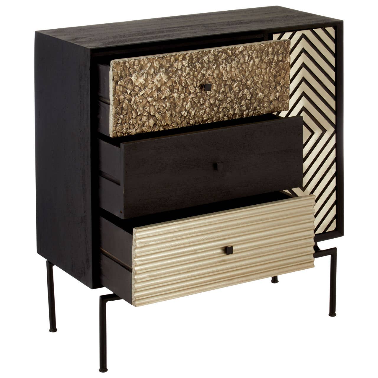 Boho 3 Drawer Cabinet