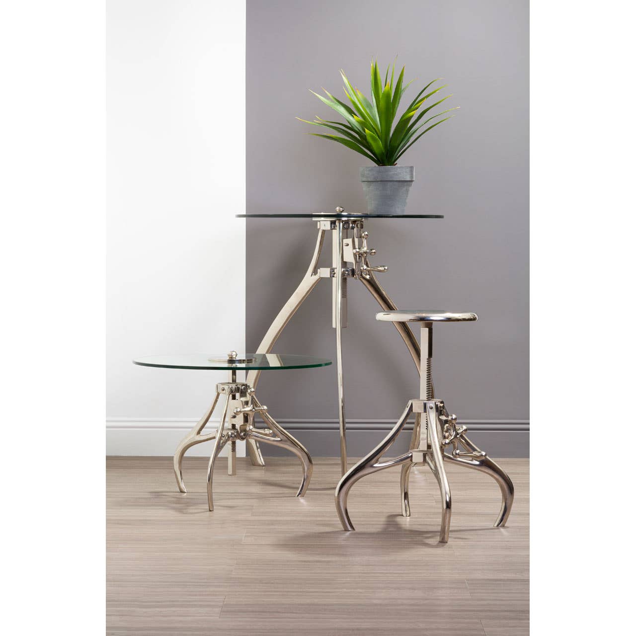 Maxi Crank Mechanism Adjustable Table