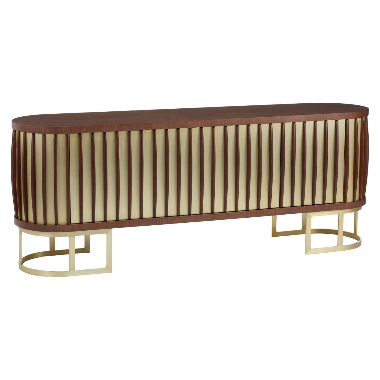 VILLI LARGE WALNUT WOOD SIDEBOARD