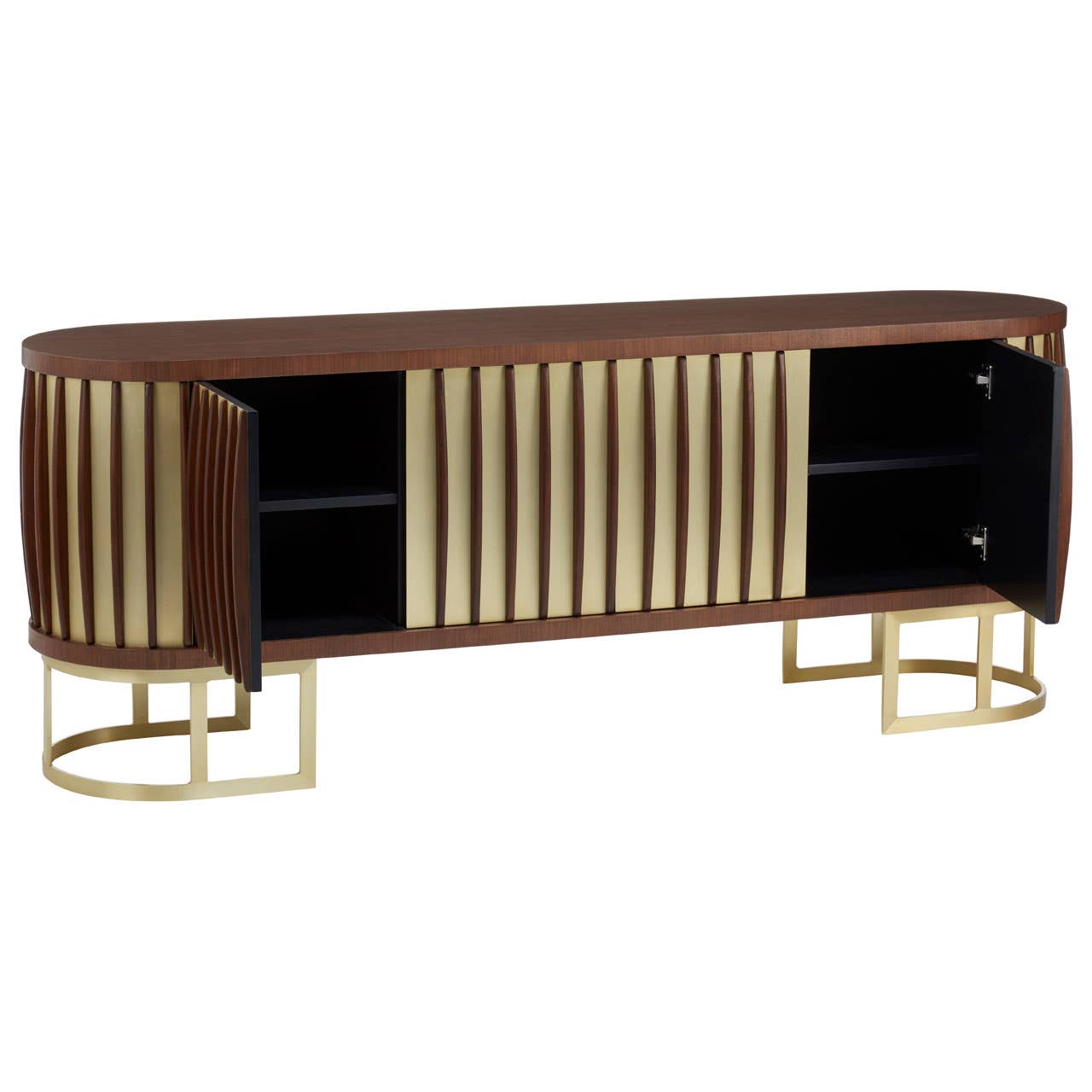 VILLI LARGE WALNUT WOOD SIDEBOARD