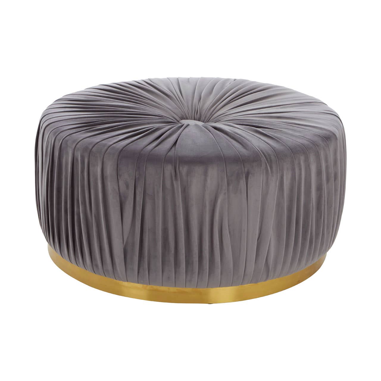 SHEA GREY FOOTSTOOL