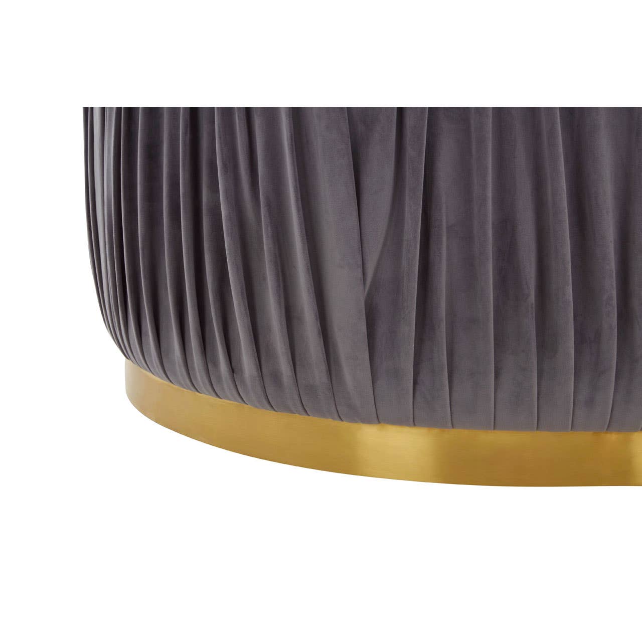 SHEA GREY FOOTSTOOL