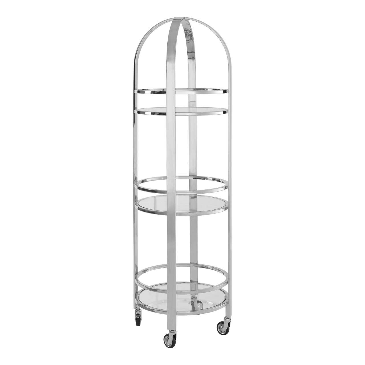 Piermount Silver Finish Cart