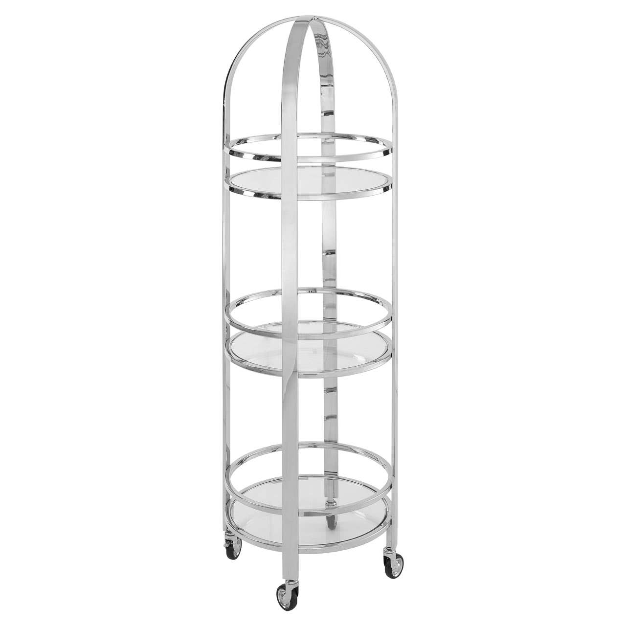 Piermount Silver Finish Cart