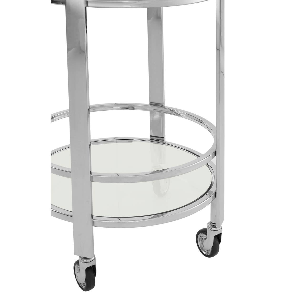 Piermount Silver Finish Cart