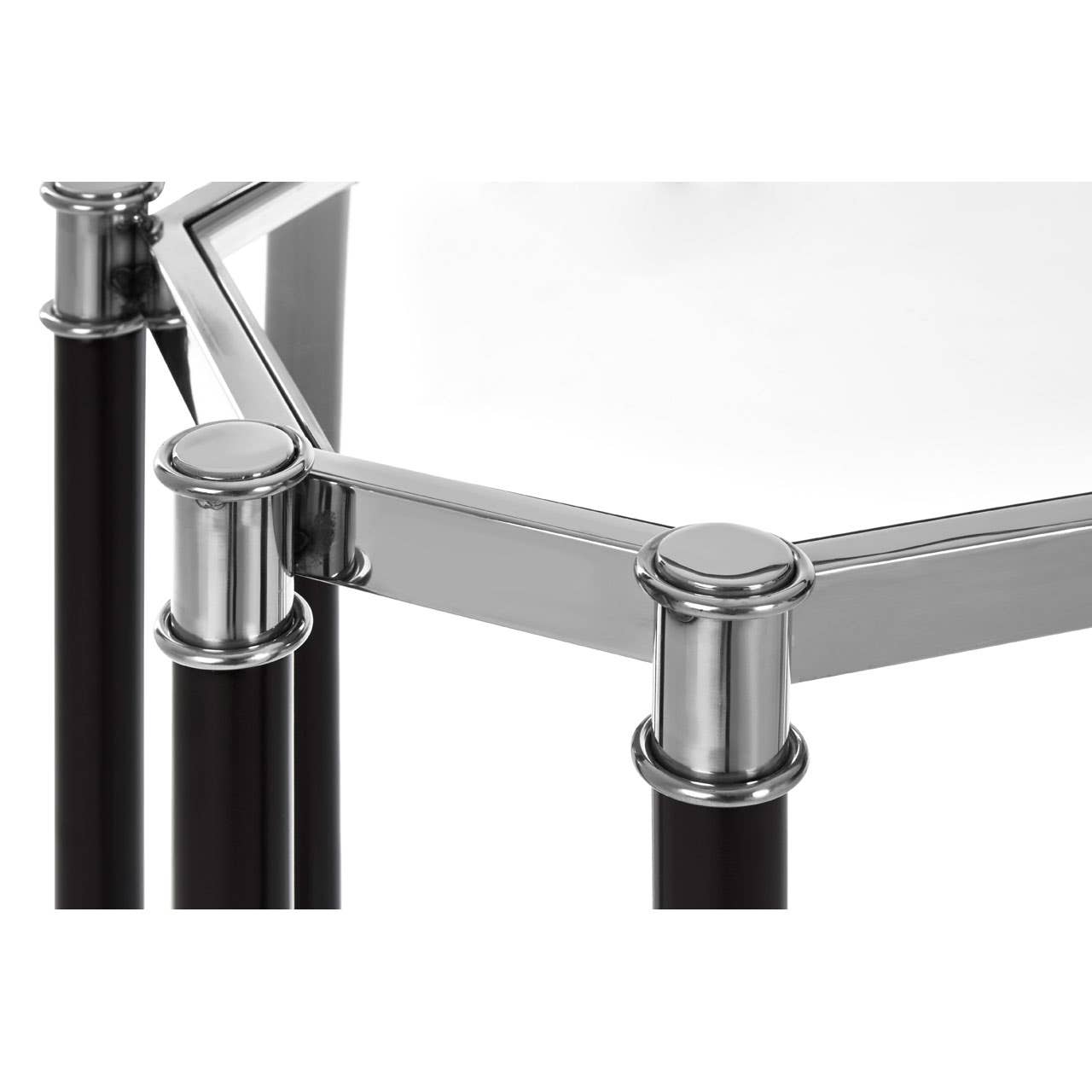 Allessi Silver Chrome Console Table