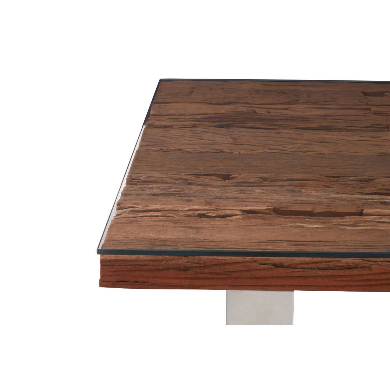 Kerala Natural U-shaped Base Dining Table