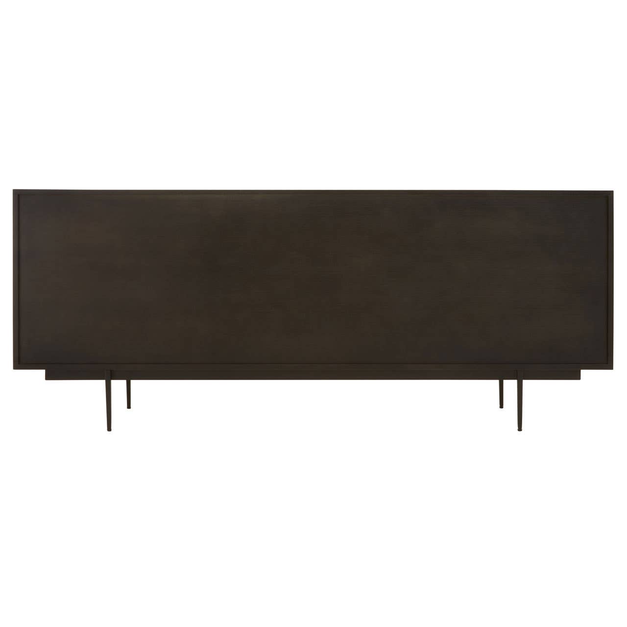 Jakara Black Wood Sideboard With Metal Legs