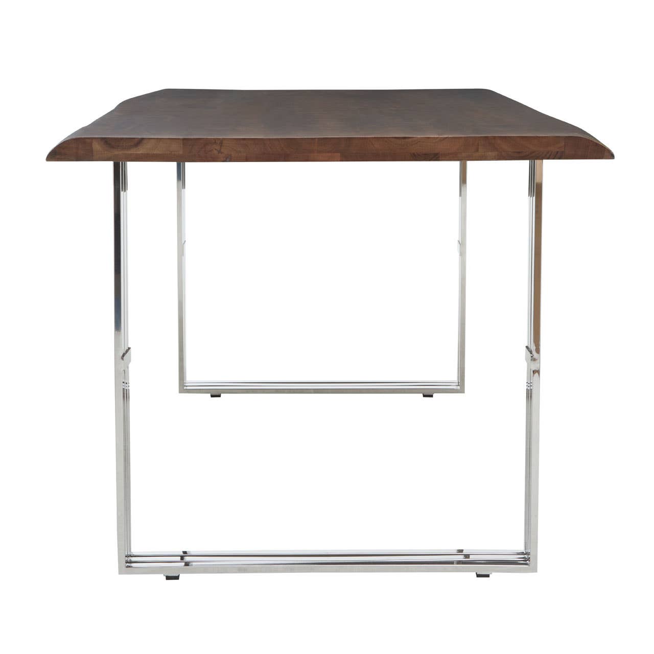 Hampstead Natural And Silver Dining Table