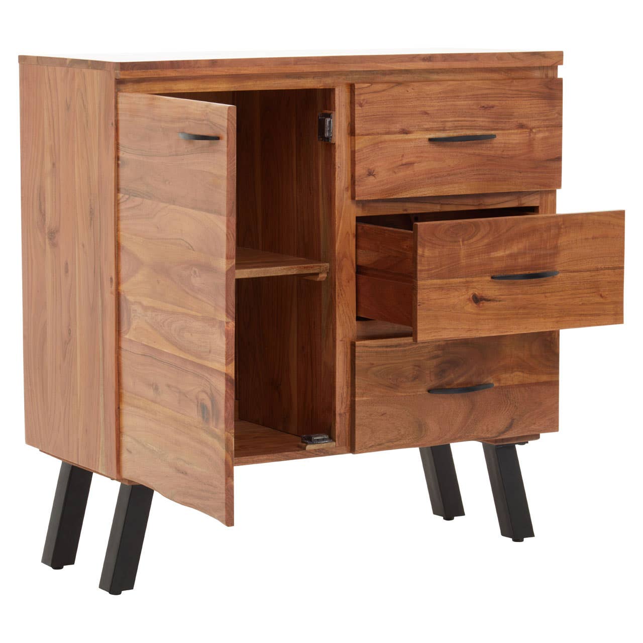 Nashik Small Acacia Sideboard