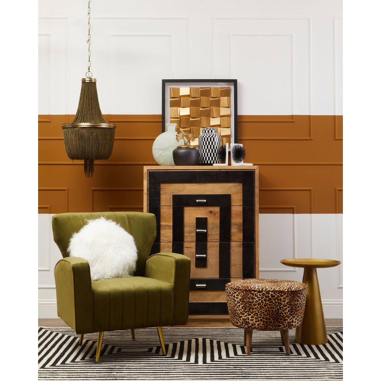 Salem Mango Wood Side Table