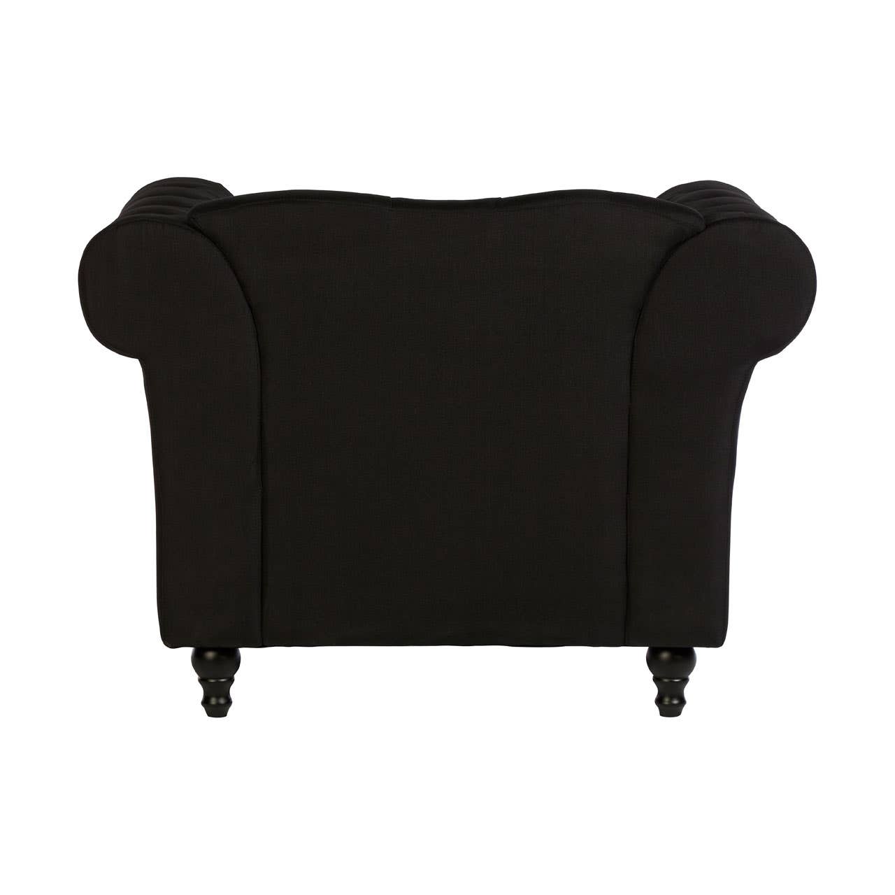 Fable Black Chesterfield Chair