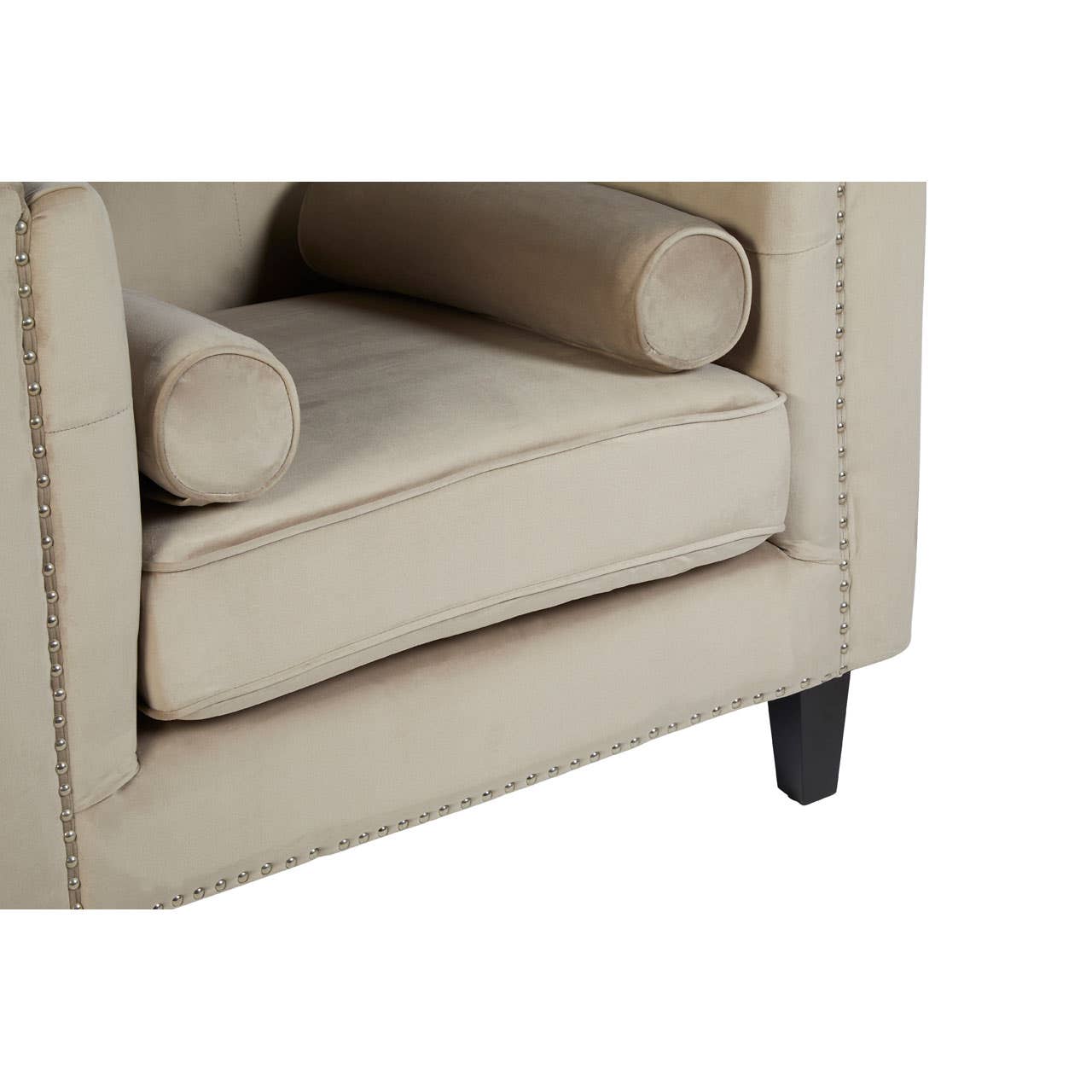 Felisa Mink Velvet Chair