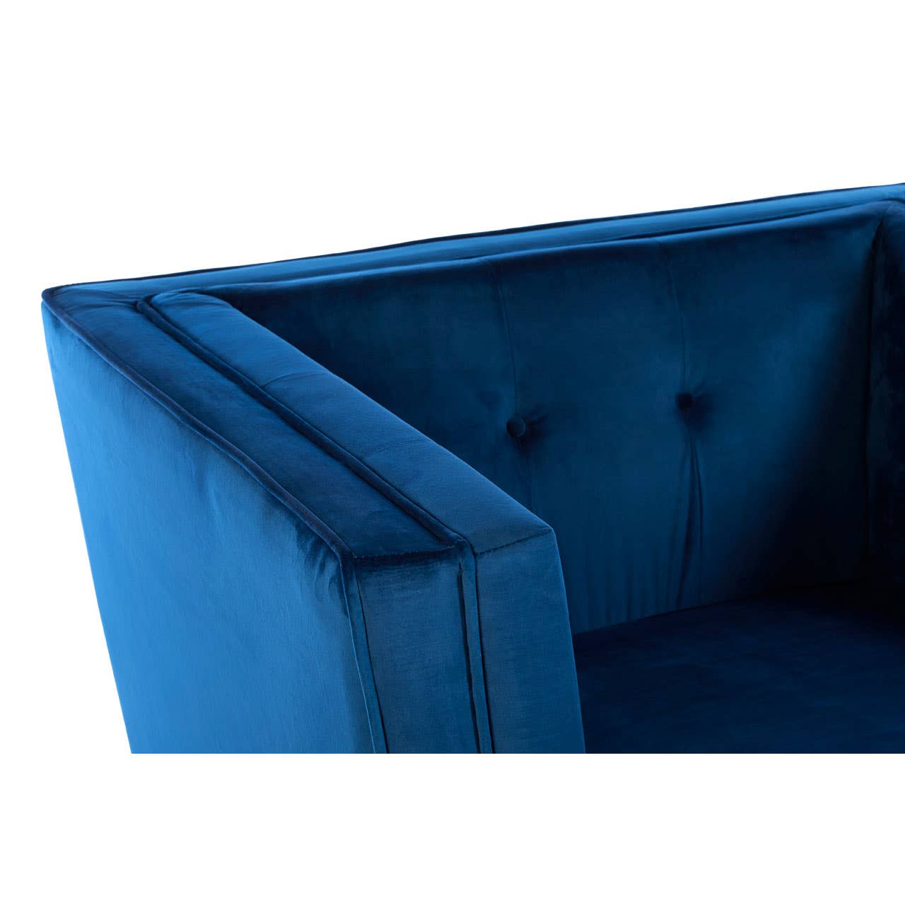 Ferris Navy Velvet Chair