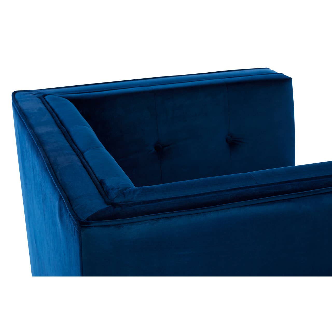 Ferris Navy Velvet Chair