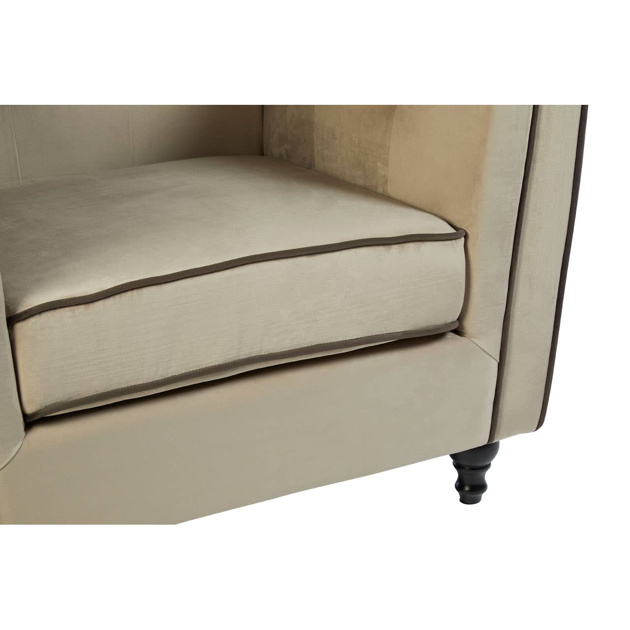 Ferris Mink Velvet Chair