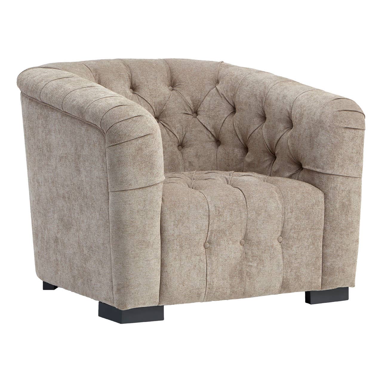Fenton Natural Fabric Armchair