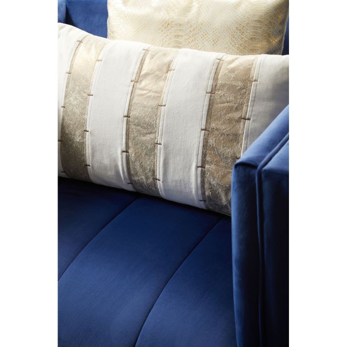 Sapphire Deep Blue Velvet Armchair