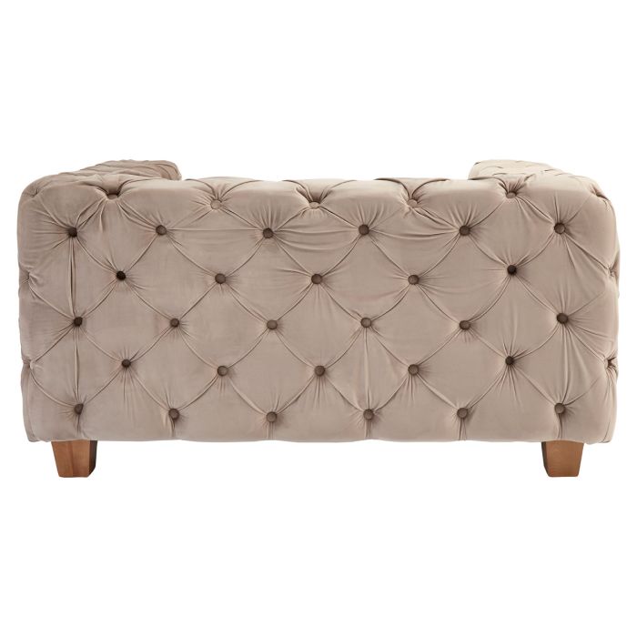 Aurelia Coffee Velvet Armchair