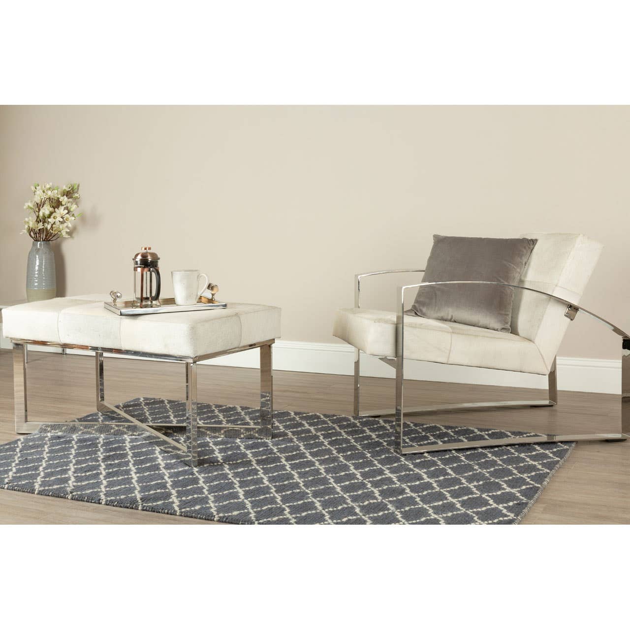 Kensington Townhouse Leather Bench
