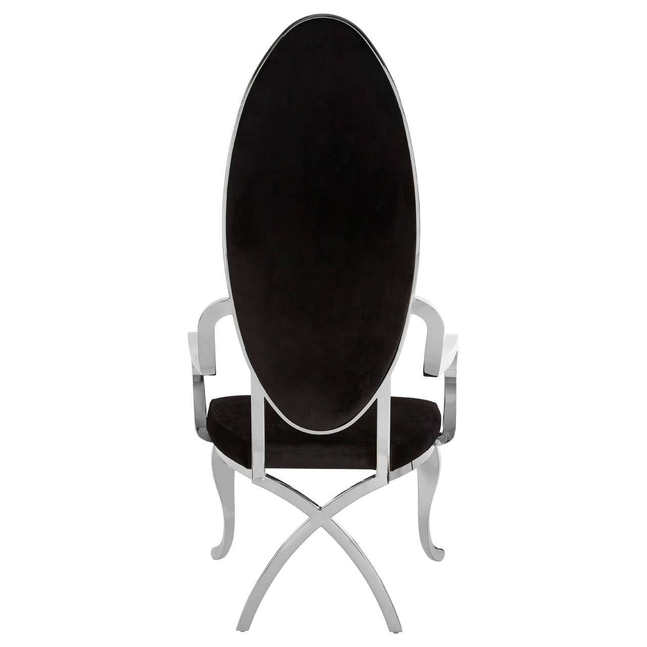 Novara Silver Baroque Chair