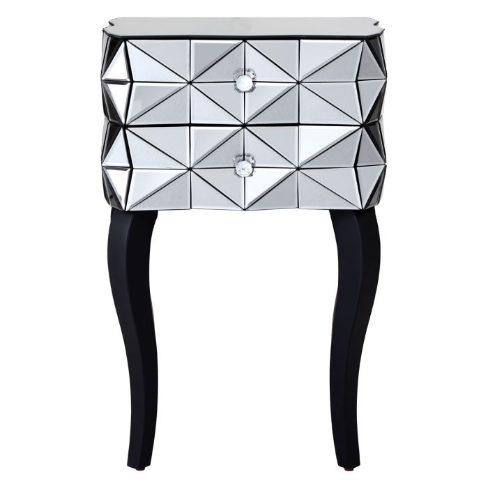 OHSO 2 DRAWER 3D SIDE TABLE