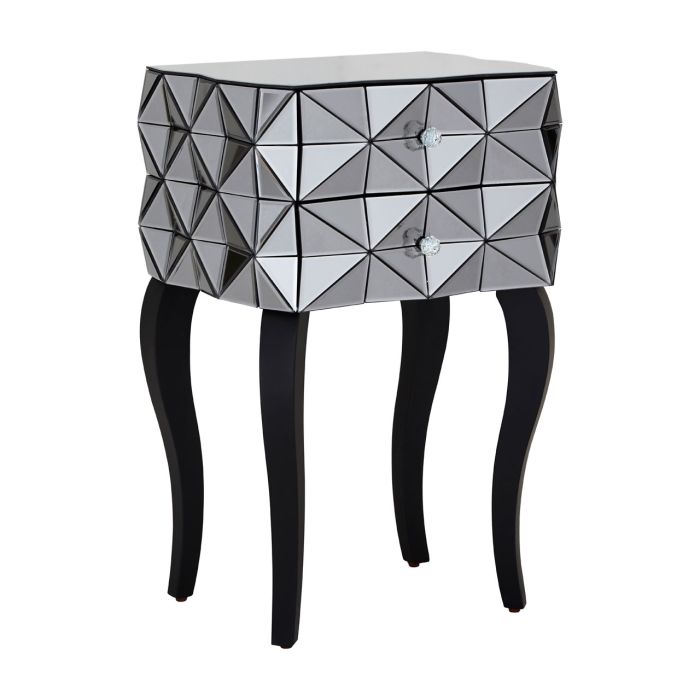 OHSO 2 DRAWER 3D SIDE TABLE