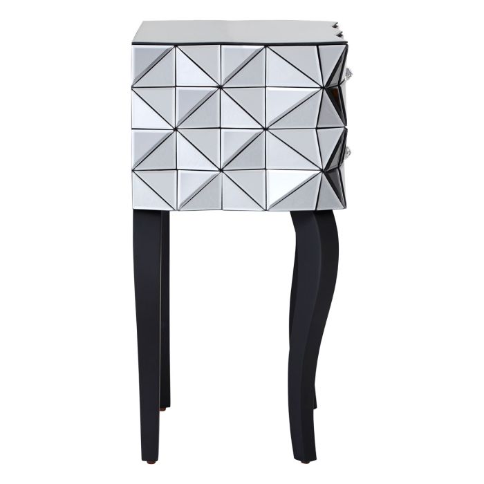 OHSO 2 DRAWER 3D SIDE TABLE