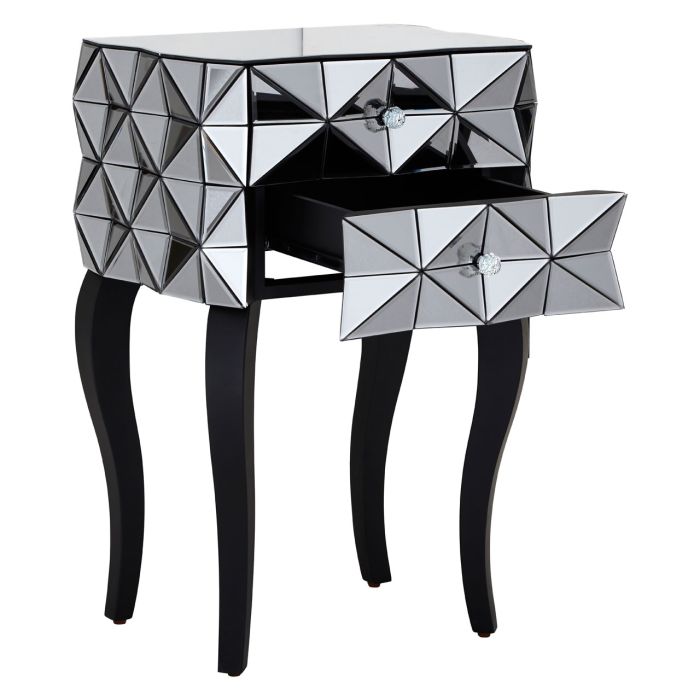 OHSO 2 DRAWER 3D SIDE TABLE