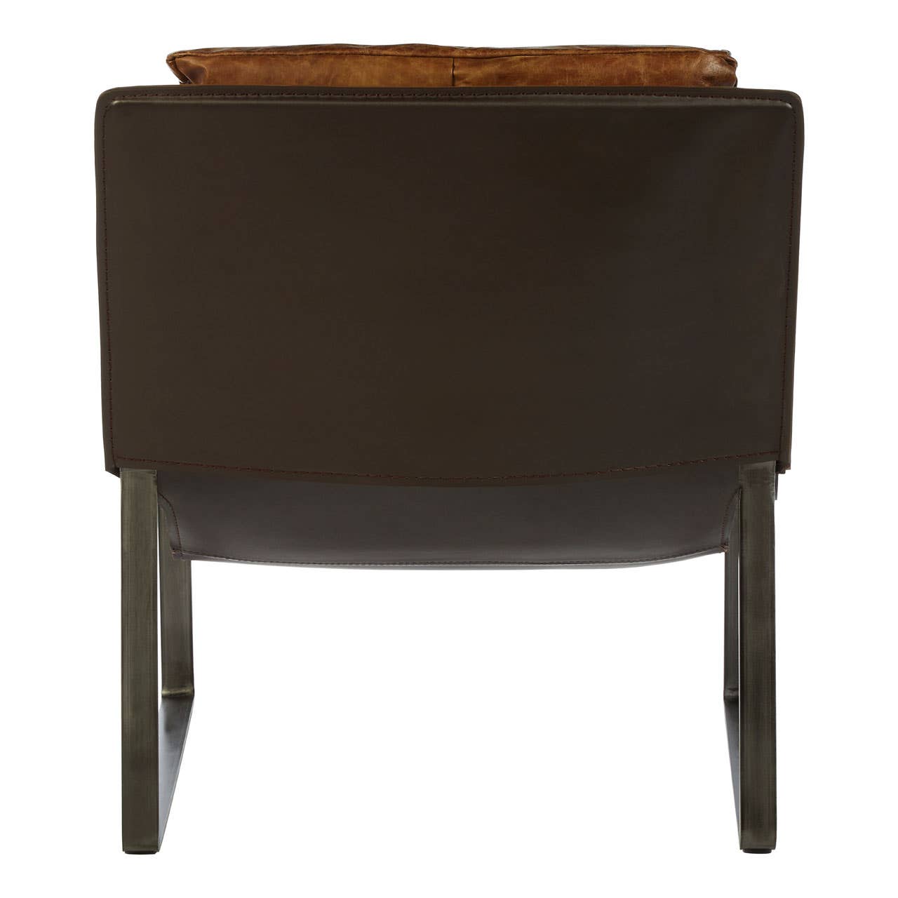 Hoxton Light Brown Sledge Lounge Chair