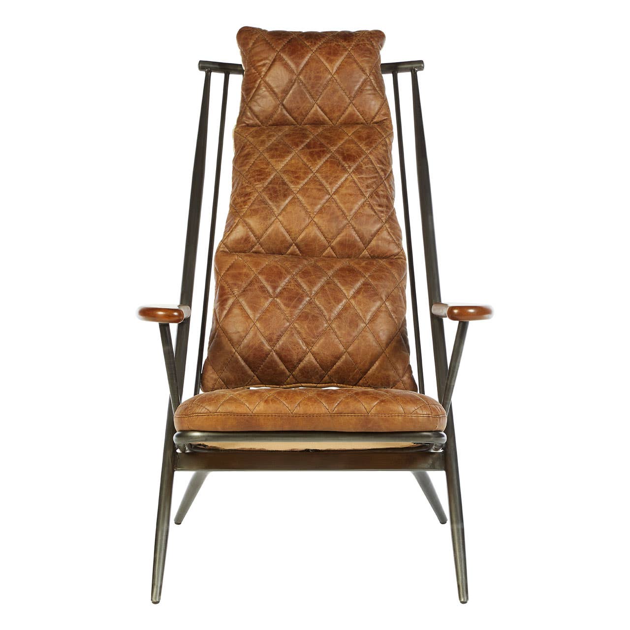 Hoxton Light Brown Leather Chair
