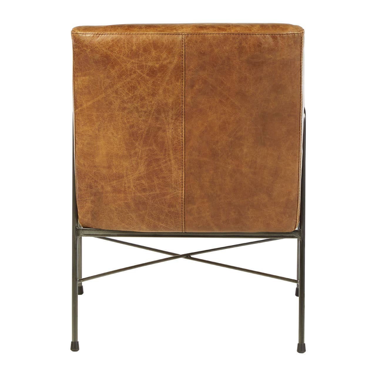 Hoxton Brown Leather Lounge Chair