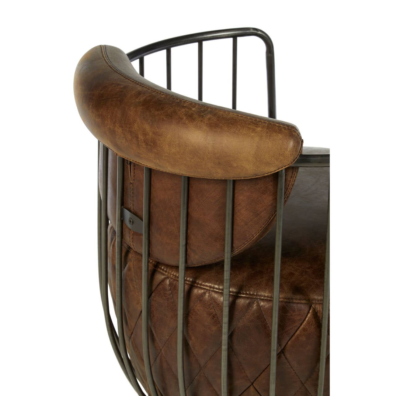 Hoxton Brown Swivel Chair