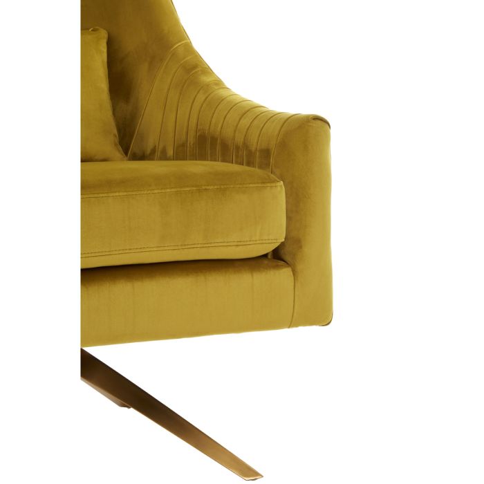 Patricks Pistachio Velvet Chair