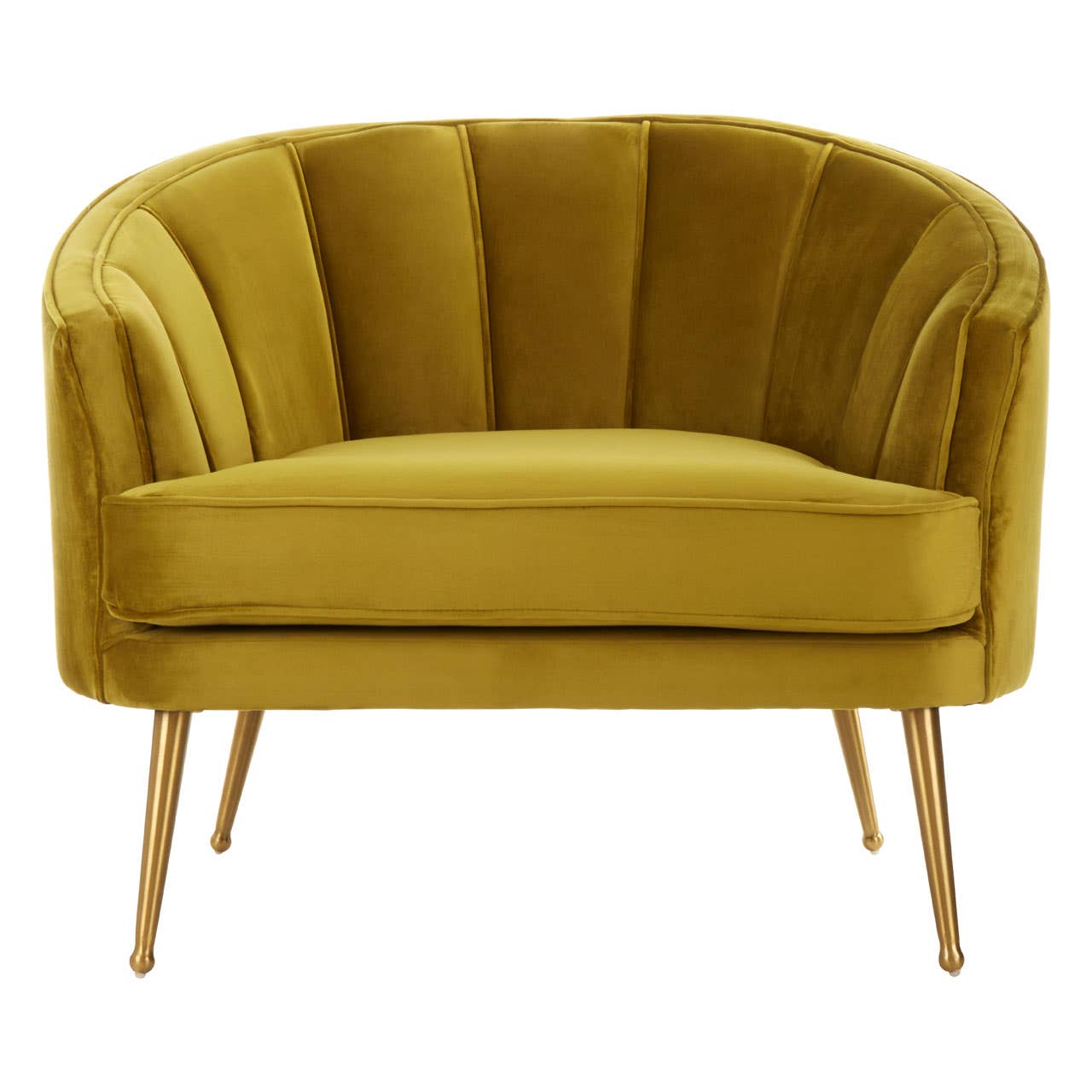 Hendricks Pistachio Velvet Chair