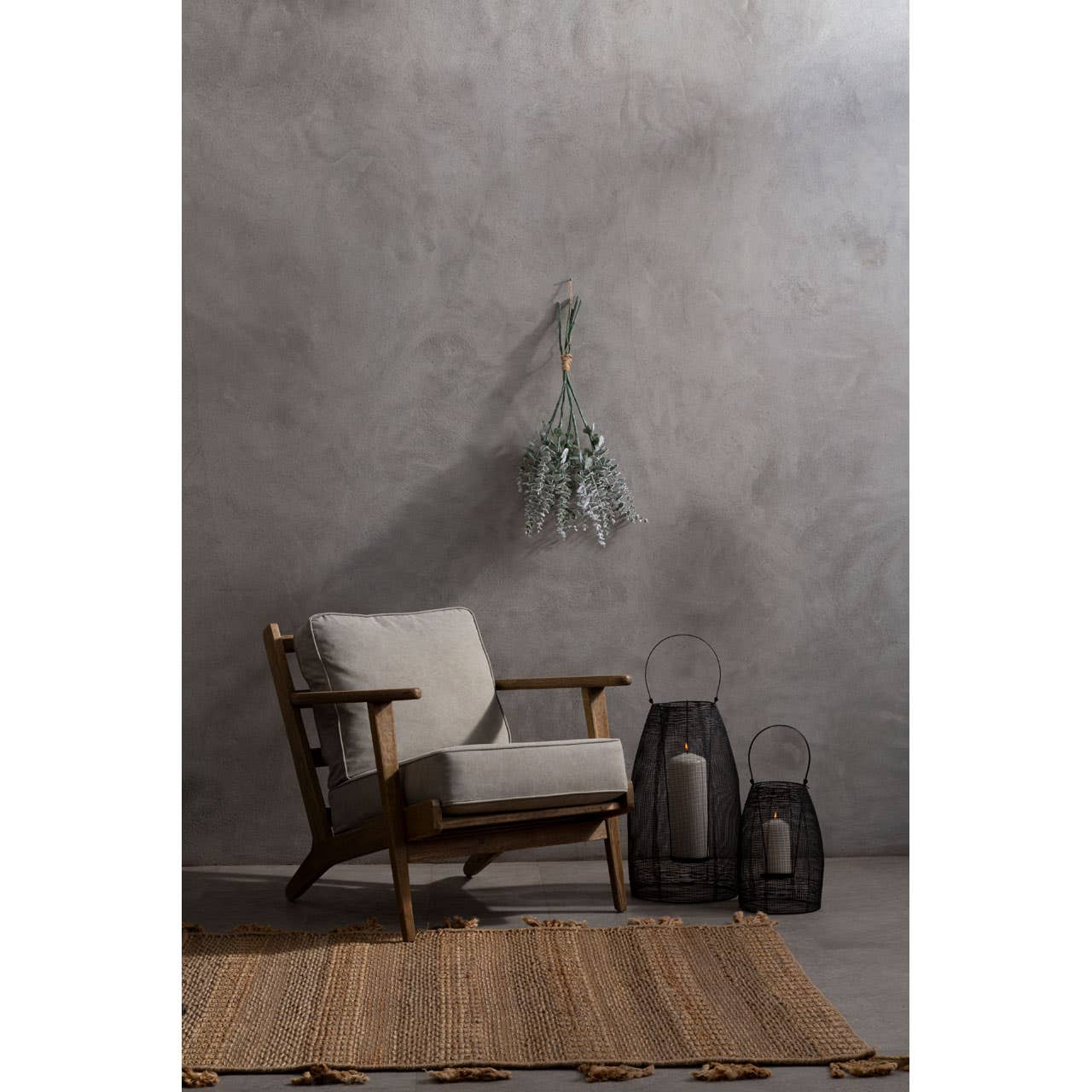 Harry Grey Armchair
